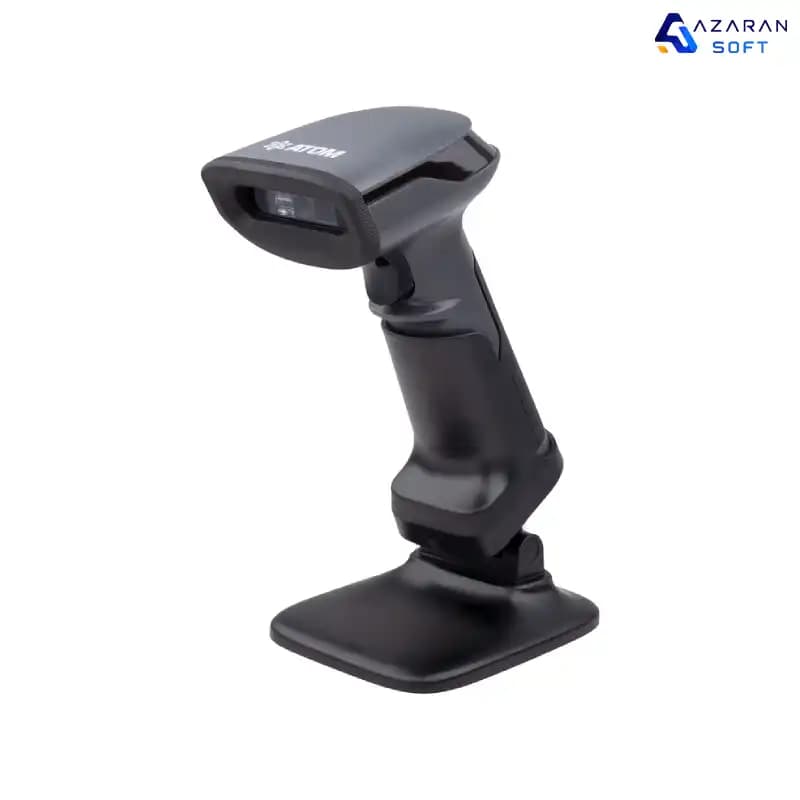 بارکد خوان دستی دو بعدی اتم مدل SERVO (با سیم)