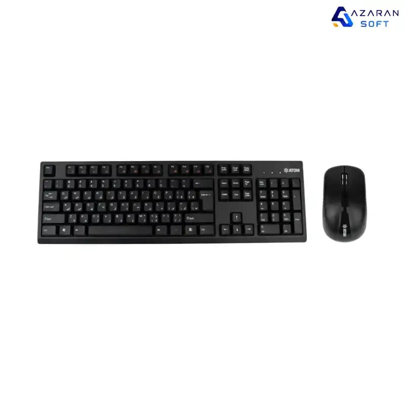 ماوس و کیبورد بیسیم اتم مدل BX2510