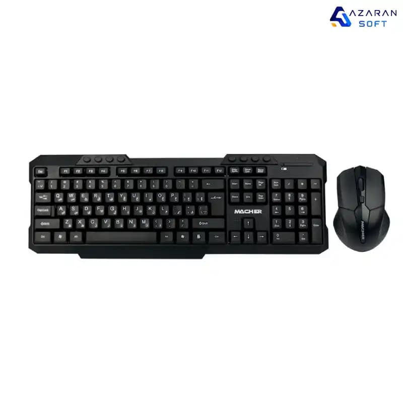 ماوس و کیبورد بی‌سیم مچر MR-415