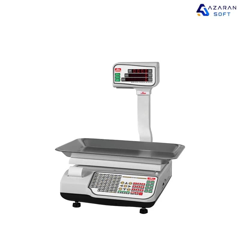 ترازوی فروشگاهی محک 16000AP ظرفیت 50 کیلوگرم با چاپگر