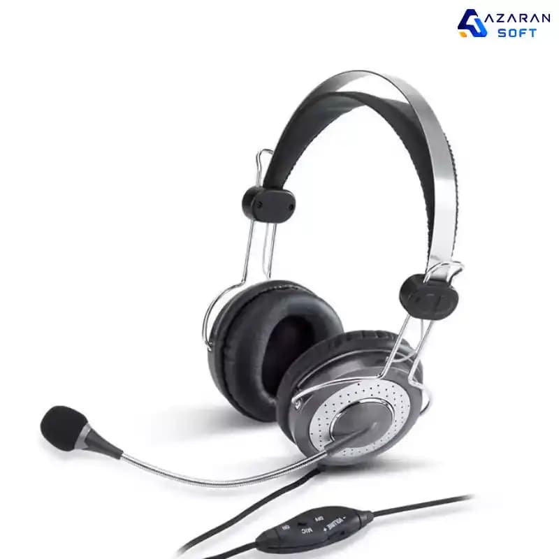 هدفون سیمی جنیوس مدل HS-04SU  میکروفون دار