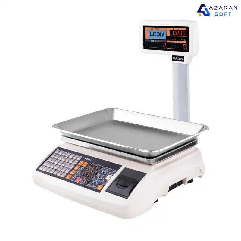 ترازو پرینتردار رادین مدل 6700 ظرفیت 40 کیلویی (علمک دار)