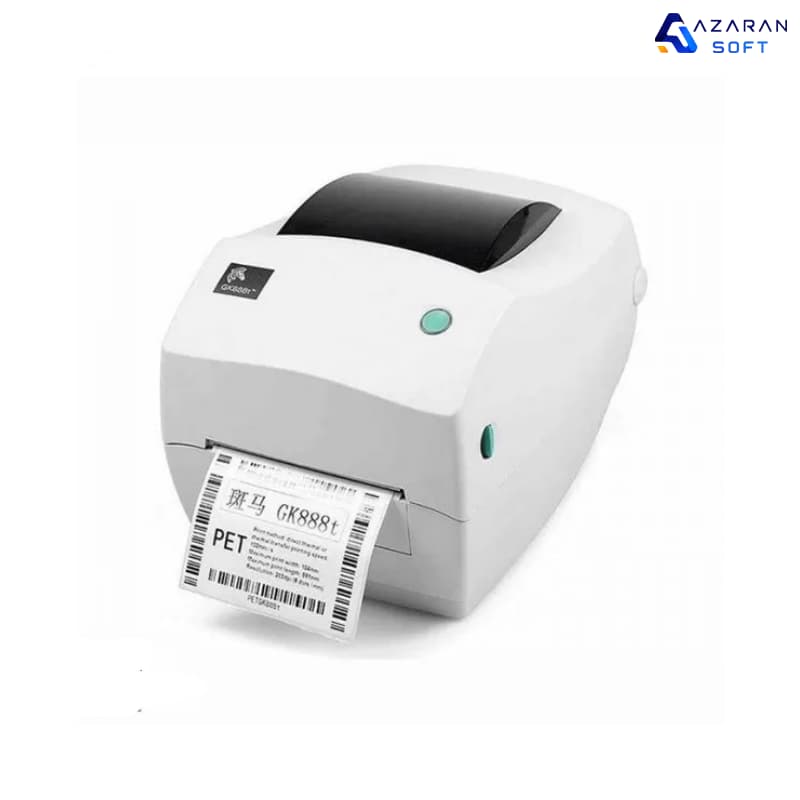 لیبل پرینتر استوک زبرا مدل Zebra Gk888t
