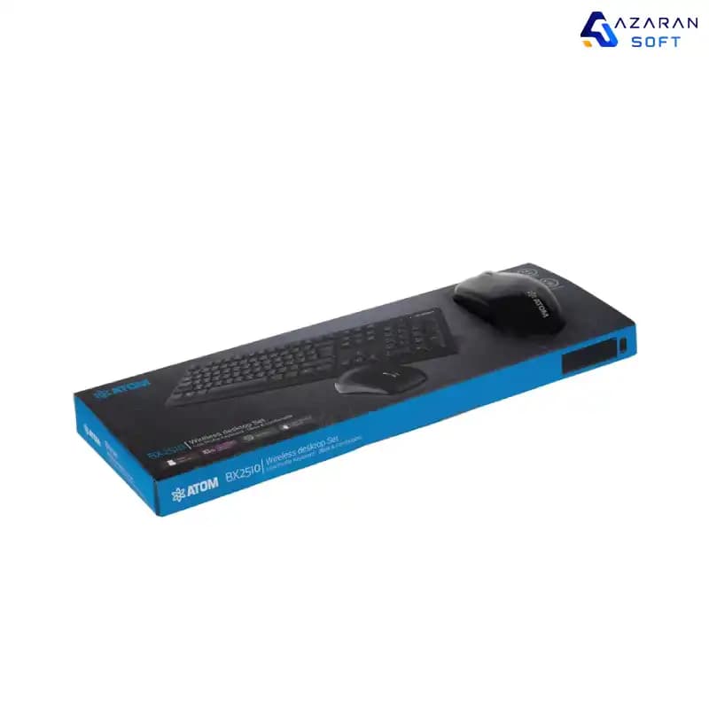 ماوس و کیبورد بیسیم اتم مدل BX2510