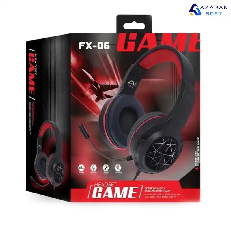 هدفون گیمینگ GAME FX-06
