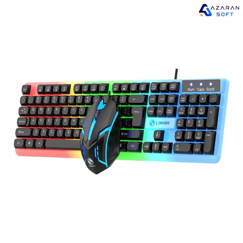 ماوس و کیبورد گیمینگ لایمید مدل GTX350