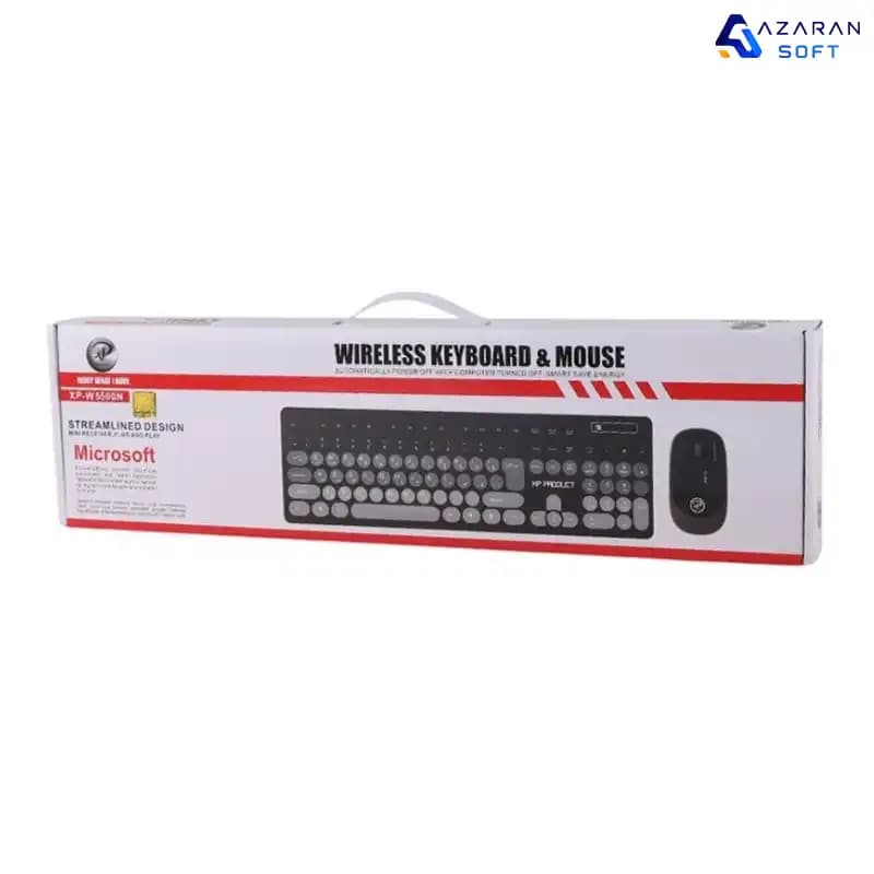 ماوس و کیبورد بی سیم XP مدل W5500N