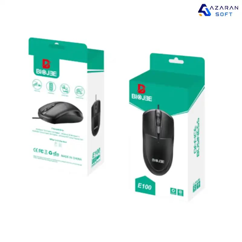 ماوس با سیم بیوجی مدل E100