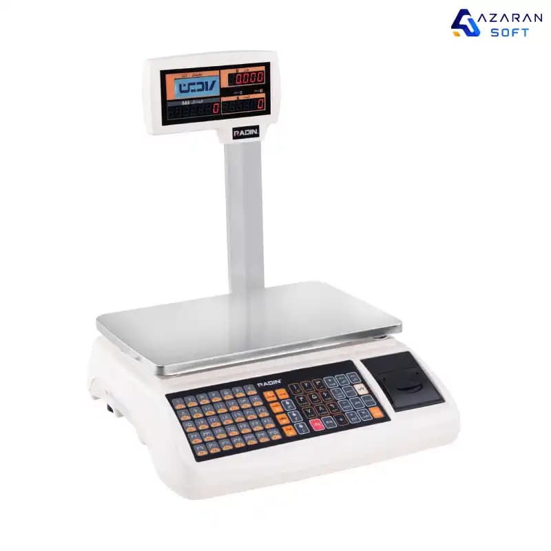 ترازو پرینتردار رادین مدل 6700 ظرفیت 40 کیلویی (علمک دار)